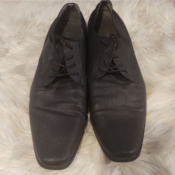Calvin Klein • Size 10 Square Toe Dress Shoes - Picture 1 of 5